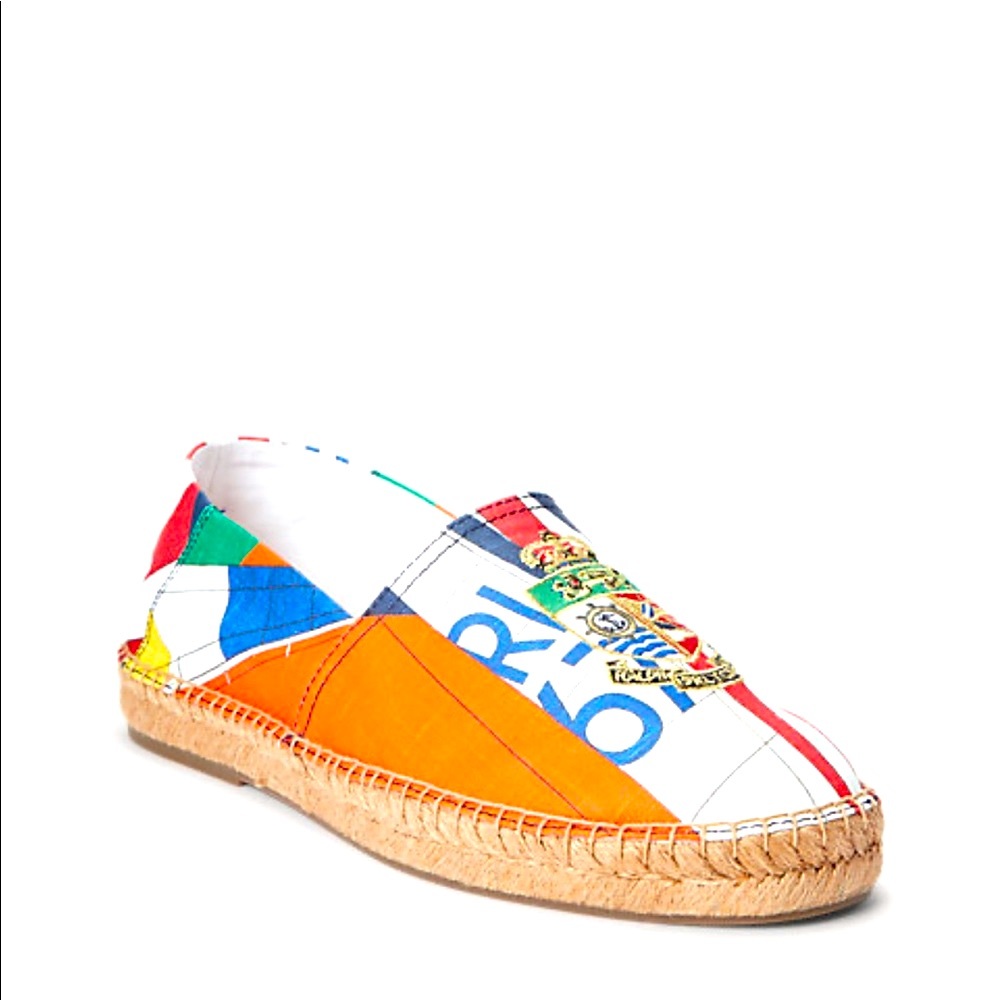 RL Cevico Nautical Crest Espadrille 9US BNIB - Picture 3 of 9